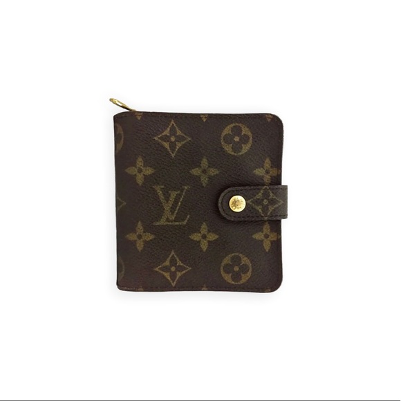❌SOLD❌ 💎AUTHENTIC💎 LOUIS VUITTON Monogram Compact Zip Billfold Wallet - Picture 2 of 14